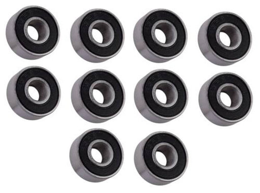 DURAFORCE (10 Each) R3-2RS Sealed Radial Ball Bearing 3/16 ID X 1/2 OD X 0.196" Wide
