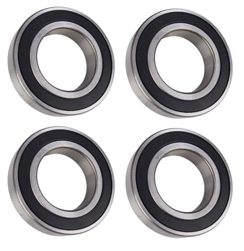 DURAFORCE (4 Each) R24-2RS Sealed Radial Ball Bearing 1-1/2 ID X 2-5/8 OD X 9/16 Wide