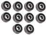 DURAFORCE (10 Each) R2-2RS Sealed Radial Ball Bearing 1/8 ID X 3/8 OD X 5/32 Wide SpinCo