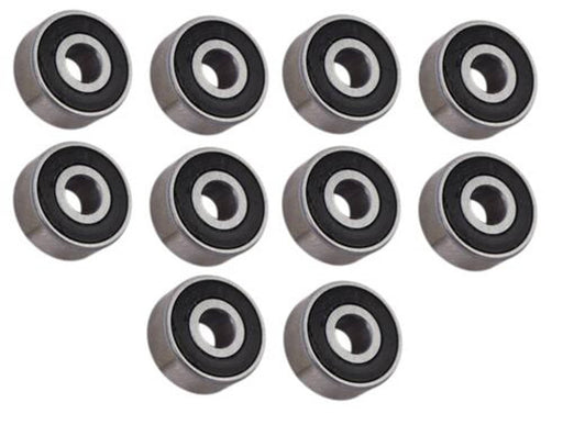 DURAFORCE (10 Each) R2-2RS Sealed Radial Ball Bearing 1/8 ID X 3/8 OD X 5/32 Wide SpinCo
