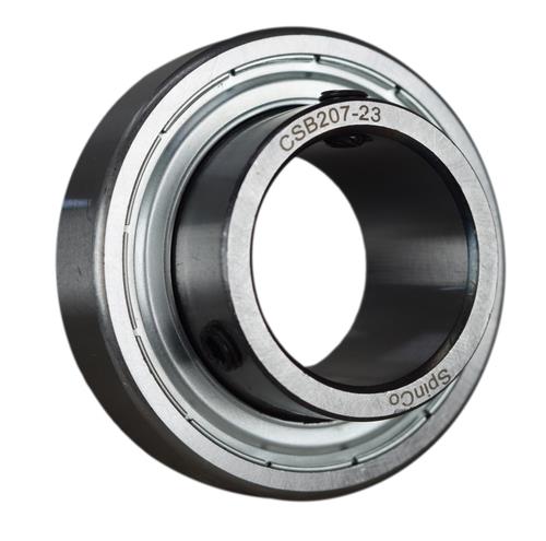 DURAFORCE 1-7/16" Insert Ball Bearing With Set Screws CSB207-23 FHSR207-23 YA107RR SLS-123