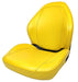 DURAFORCE Replacement Seat for John Deere 24,70,90,125,170,240,250,260 Skid Steer Yellow