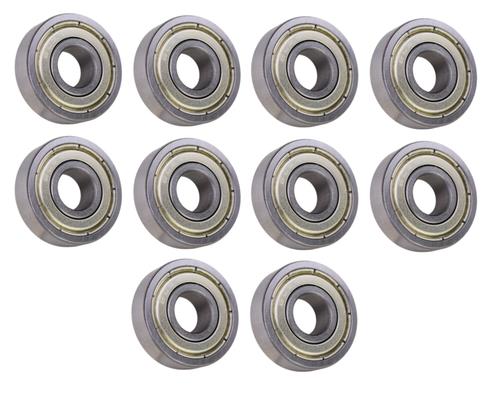 DURAFORCE (10 Each) 609-ZZ, 609-2Z, R2490-ZZ Shielded Radial Ball Bearing 9X24X7 SpinCo