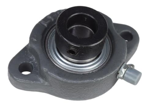 DURAFORCE 5/8" Light Duty Two Bolt Flange Bearing W/ Lock Collar ALF202-10G, FHLF202-10G