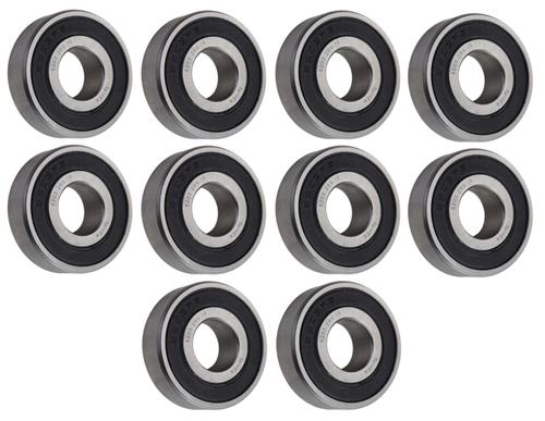 DURAFORCE (10 Each) 6203-2RS-16MM Sealed Radial Ball Bearing 16X40X12 SpinCo