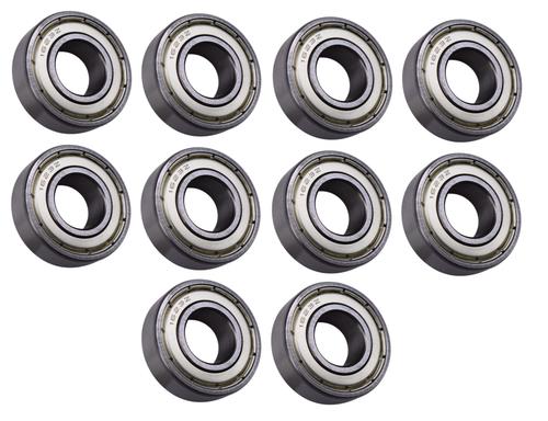 DURAFORCE (10 Each) 1623-ZZ Shielded Radial Ball Bearing 5/8 ID X 1-3/8 OD X 7/16 Wide