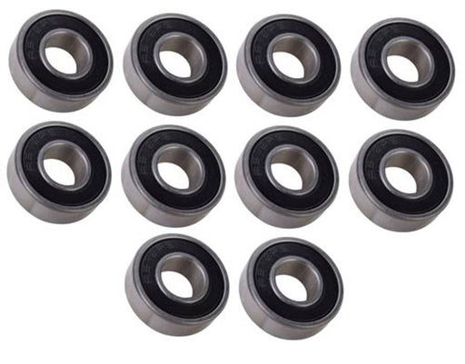 DURAFORCE (10 Each) R6-2RS Sealed Radial Ball Bearing 3/8 ID X 7/8 OD X 9/32 Wide SpinCo