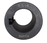 DURAFORCE 1-7/16" Solid Shaft Coupler w/ Keyway and Set Screws