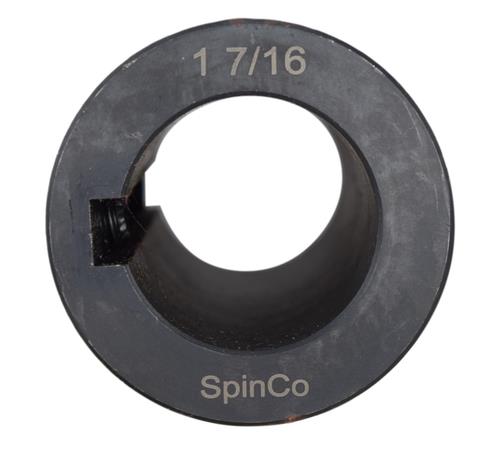 DURAFORCE 1-7/16" Solid Shaft Coupler w/ Keyway and Set Screws