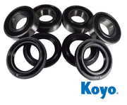 DURAFORCE Yamaha 700 Rhino ATV Rear Wheel Bearing Kit 2008-2013 KOYO Made In Japan
