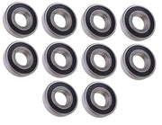 DURAFORCE (10 Each) R10-2RS Sealed Radial Ball Bearing 5/8 ID X 1-3/8 OD X 11/32 Wide