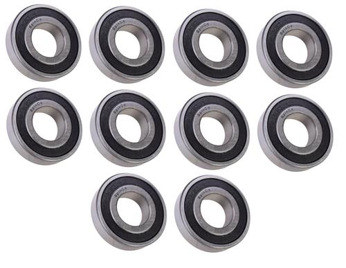 DURAFORCE (10 Each) R10-2RS Sealed Radial Ball Bearing 5/8 ID X 1-3/8 OD X 11/32 Wide