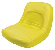 DURAFORCE High Back John Deere Lawn Mower Garden Tractor Seat Yellow