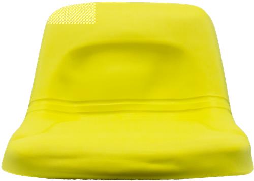 DURAFORCE High Back John Deere Lawn Mower Garden Tractor Seat Yellow