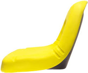 DURAFORCE High Back John Deere Lawn Mower Garden Tractor Seat Yellow