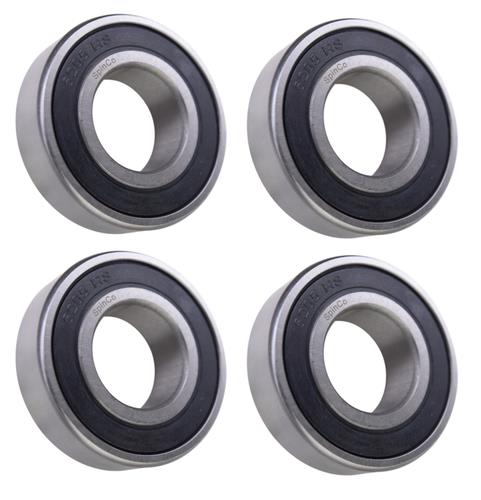 DURAFORCE (4 Each) 6205-2RS, 6205LLU, 205PP Sealed Radial Ball Bearing 25X52X15 SpinCo