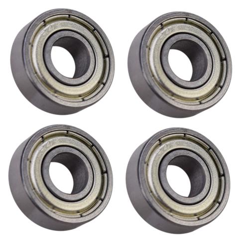 DURAFORCE (4 Each) R4-ZZ Shielded Radial Ball Bearing 1/4 ID X 5/8 OD X 0.196" Wide SpinCo
