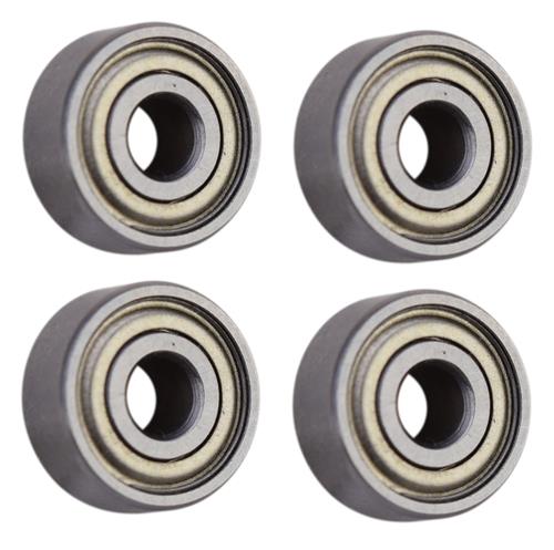 DURAFORCE (4 Each) R2-ZZ Shielded Radial Ball Bearing 1/8 ID X 3/8 OD X 5/32 Wide SpinCo