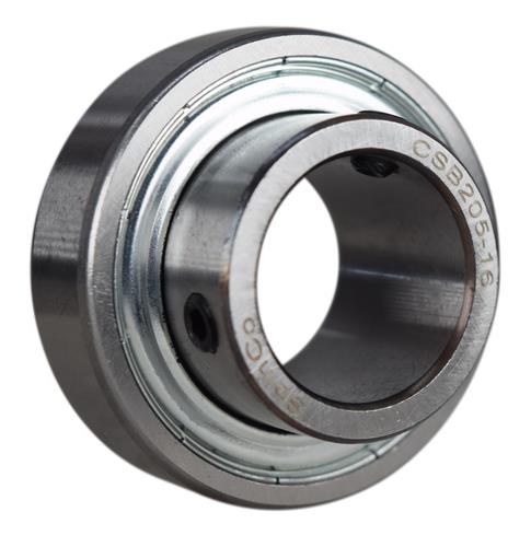 DURAFORCE 1" Insert Ball Bearing With Set Screws CSB205-16, FHSR205-16, YA100RR, SLS-116