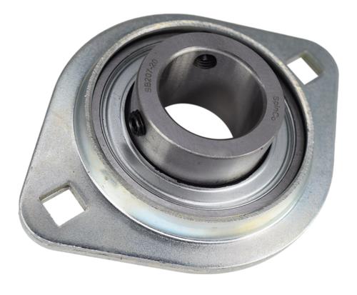 DURAFORCE 1-1/4" Pressed Steel Two Bolt Flange Bearing SBSFL207-20, SBPFL207-20