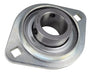 DURAFORCE 1-1/4" Pressed Steel Two Bolt Flange Bearing SBSFL207-20, SBPFL207-20