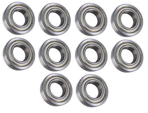 DURAFORCE (10 Each) R16-ZZ Shielded Radial Ball Bearing 1 ID X 2 OD X 1/2 Wide SpinCo