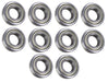 DURAFORCE (10 Each) R16-ZZ Shielded Radial Ball Bearing 1 ID X 2 OD X 1/2 Wide SpinCo