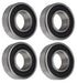 DURAFORCE (4 Each) 6203-2RS-3/4, 6203LLU12, 203PP12 Sealed Radial Ball Bearing 0.75"X40X12