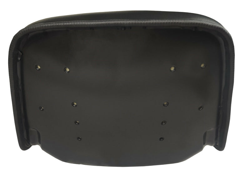 DURAFORCE Black Low Back Steel Pan Vinyl Mower Seat Cub Cadet Hustler Toro
