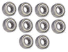 DURAFORCE (10 Each) 1606-ZZ Shielded Radial Ball Bearing 3/8 ID X 29/32 OD X 5/16 Wide