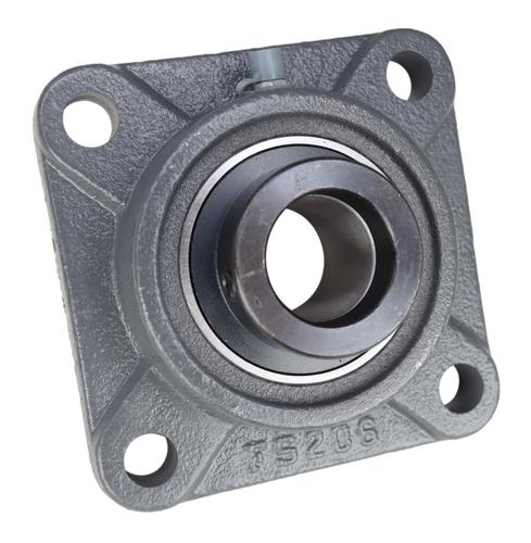 DURAFORCE 1-1/8" Four Bolt Flange Bearing W/ Lock Collar HCFS206-18, VF4E-218, RCJ-1-1/8