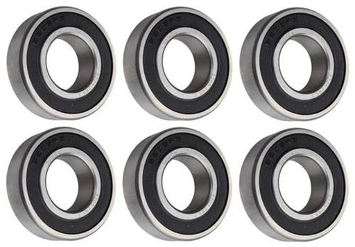 DURAFORCE (6 Each) 6205-2RS-1, 6205LLU16, 205PP16 Sealed Radial Ball Bearing 1"X52X15