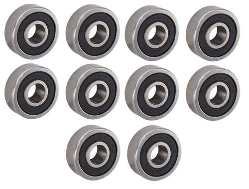 DURAFORCE (10 Each) 605-2RS, 605LU, R1450-2RS Sealed Radial Ball Bearing 5X14X5 SpinCo