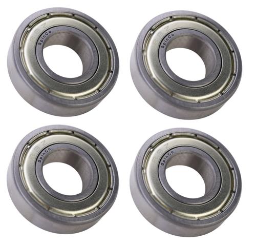 DURAFORCE (4 Each) R8-ZZ Shielded Radial Ball Bearing 1/2 ID X 1-1/8 OD X 5/16 Wide SpinCo