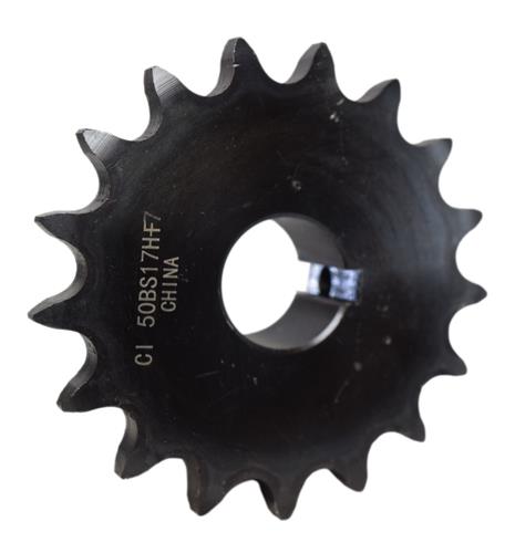 DURAFORCE 50 Roller Chain Sprocket 17 Teeth 1" Bore 50B17-1 50BS17H-1