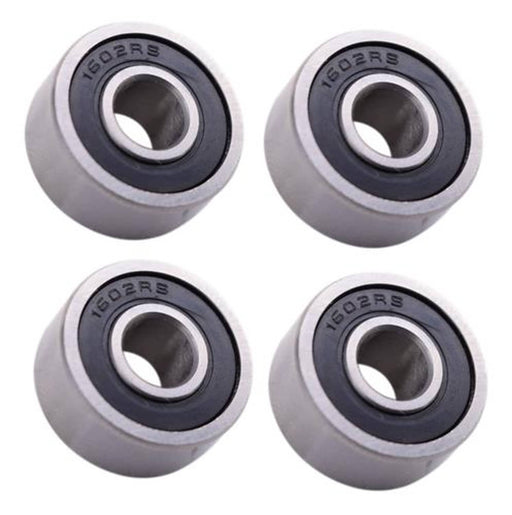 DURAFORCE (4 Each) 1602-2RS Sealed Radial Ball Bearing 1/4 ID X 11/16 OD X 5/16 Wide