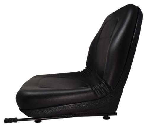 DURAFORCE Daewo Skid Steer Black Seat with Slides 440 450 460 470 1340XL 1760XL 2060XL Ect