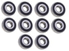 DURAFORCE (10 Each) 1628-2RS Sealed Radial Ball Bearing 5/8 ID X 1-5/8 OD X 1/2 Wide
