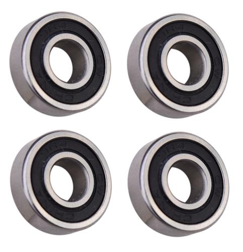 DURAFORCE (4 Each) R4-2RS Sealed Radial Ball Bearing 1/4 ID X 5/8 OD X 0.196" Wide SpinCo