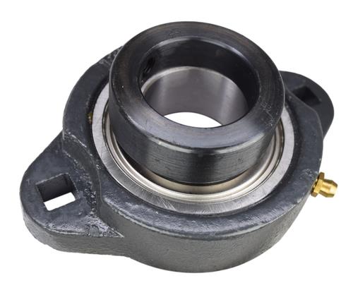 DURAFORCE 1-7/16" Ductile Two Bolt Flange Bearing W/ Lock Collar SAFTD207-23G GVFTD-1-7/16