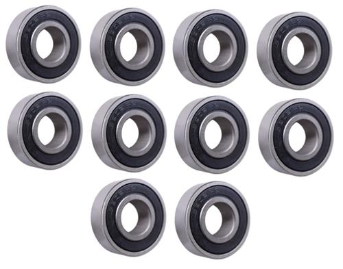 DURAFORCE (10 Each) 6202-2RS, 6202LLU, 202PP Sealed Radial Ball Bearing 15X35X11 SpinCo