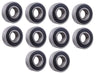 DURAFORCE (10 Each) 6202-2RS, 6202LLU, 202PP Sealed Radial Ball Bearing 15X35X11 SpinCo