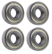DURAFORCE (4 Each) 6204-ZZ, 6204-2Z, 204SS Shielded Radial Ball Bearing 20X47X14 SpinCo