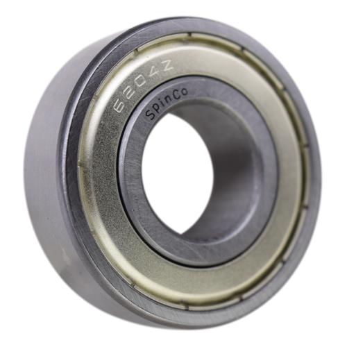 DURAFORCE (4 Each) 6204-ZZ, 6204-2Z, 204SS Shielded Radial Ball Bearing 20X47X14 SpinCo