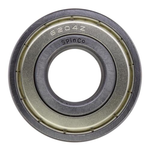 DURAFORCE (4 Each) 6204-ZZ, 6204-2Z, 204SS Shielded Radial Ball Bearing 20X47X14 SpinCo