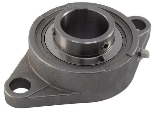 DURAFORCE 1-3/4" Stainless Steel Two Bolt Flange Bearing SSUCFL209-28, SUCSFL209-28 SpinCo
