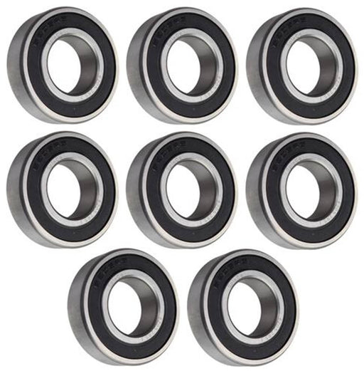 DURAFORCE (8 Each) 6205-2RS-1, 6205LLU16, 205PP16 Sealed Radial Ball Bearing 1"X52X15