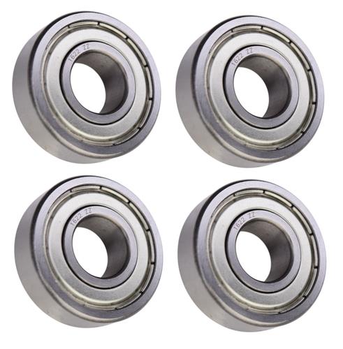DURAFORCE (4 Each) 1622-ZZ Shielded Radial Ball Bearing 9/16 ID X 1-3/8 OD X 7/16 Wide