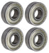 DURAFORCE (4 Each) 6000-ZZ, 6000-2Z, 7100KPP Shielded Radial Ball Bearing 10X26X8 SpinCo