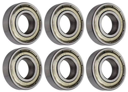 DURAFORCE (6 Each) 6002-ZZ, 6002-2Z, 9102KDD Shielded Radial Ball Bearing 15X32X9 SpinCo